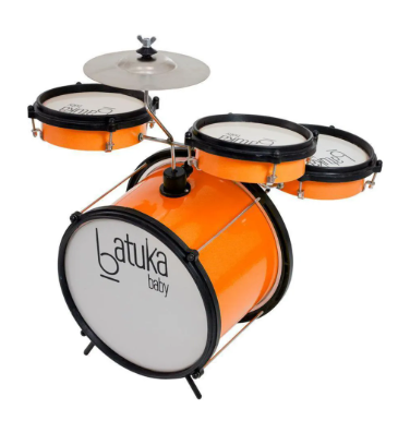 Bateria Baby Batuka Laranja Josiah